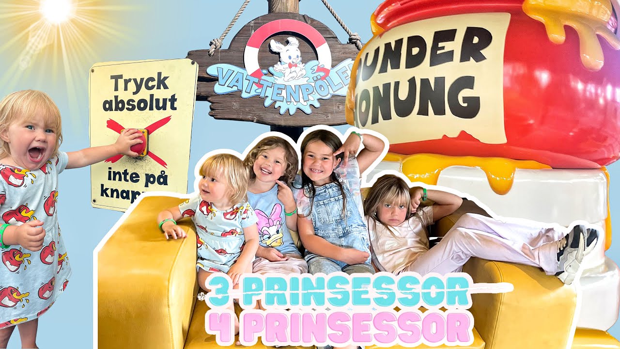 NY VLOGG 💕 Sommar på Kolmården☀️ -3prinsessor