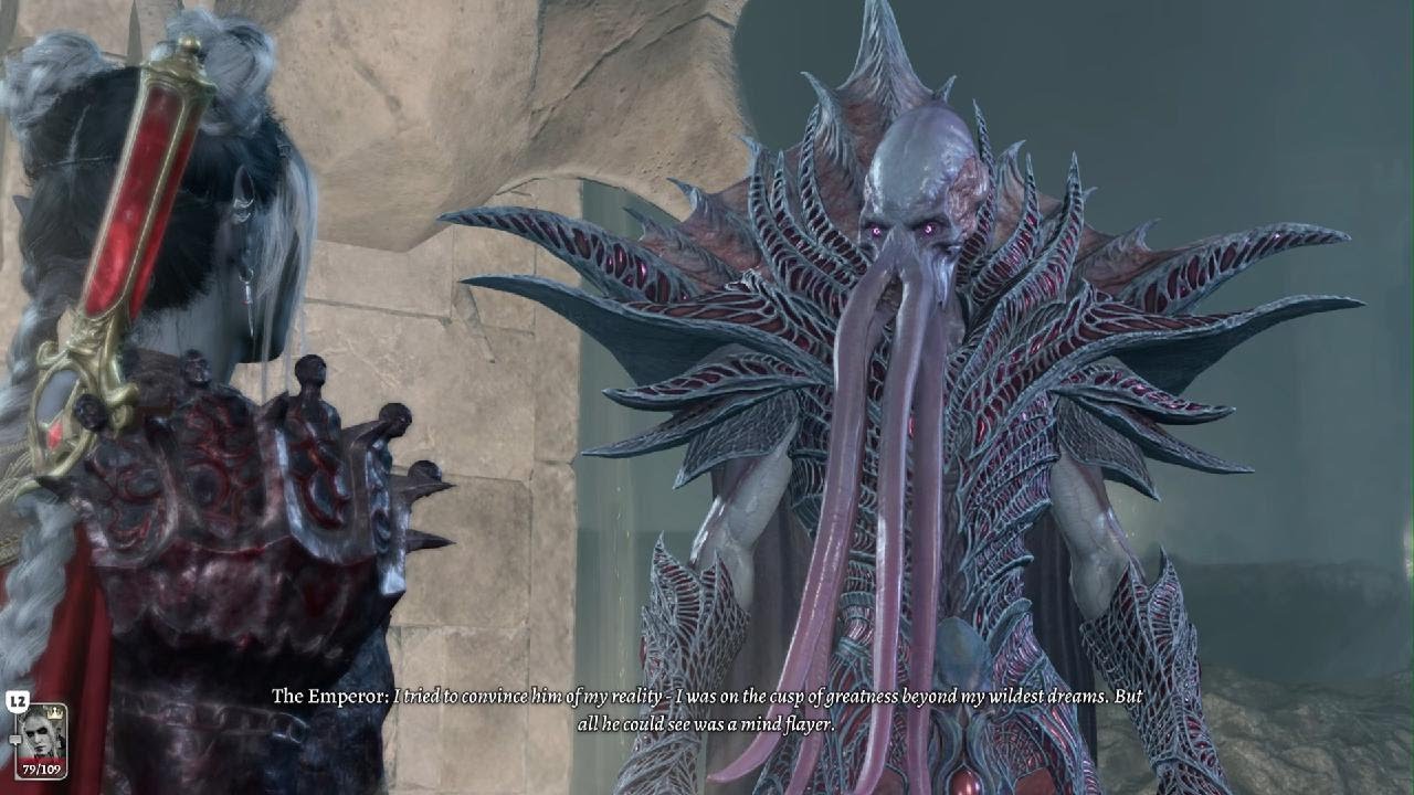 Baldur's Gate 3: Tavanna speaks with the Emperor after defeating Ansur