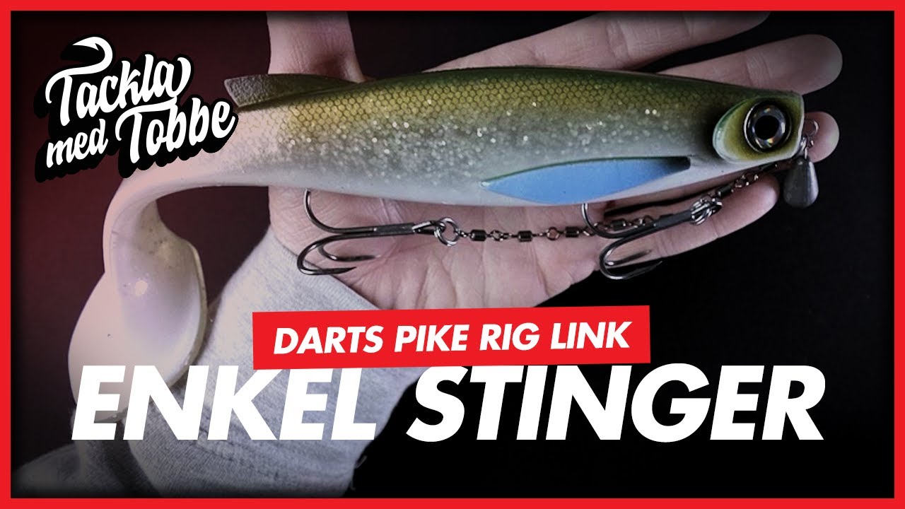 VÄRLDENS ENKLASTE STINGER? LÄR DIG GÖRA DARTS PIKE RIG LINK.