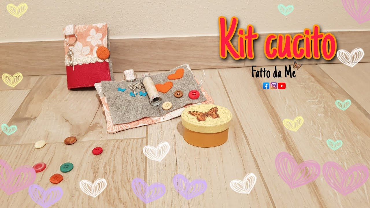 Kit cucito da viaggio | idee regalo cucito creativo facile | Fatto da Me #fattodame 14
