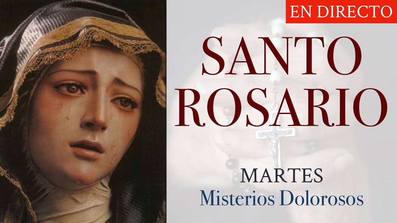 SANTO ROSARIO Tradicional de hoy Martes 24 de Enero - Misterios Dolorosos