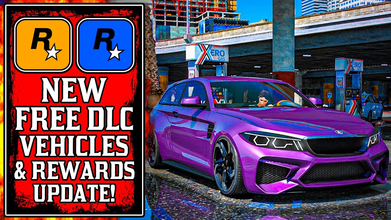 The NEW GTA Online Update, FREE DLC VEHICLE Unlocks & More! (New GTA5 Update)