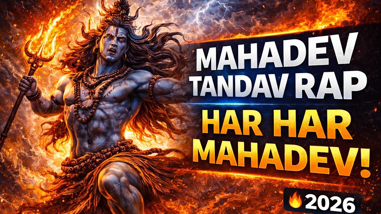 Mahadev Tandav Rap 🔥 | Har Har Mahadev Powerful Sanskrit Chant | Shiv Tandav Inspired Song 2026