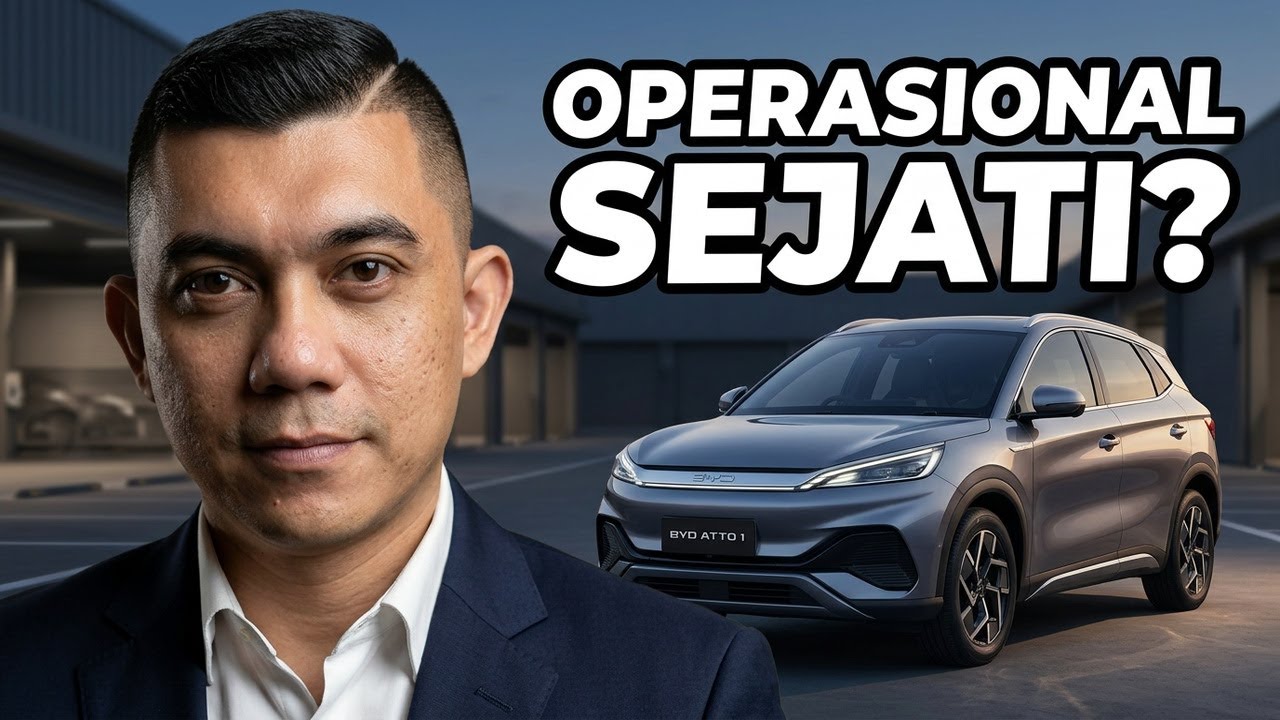 100 UNIT ATTO 1 LUDES, SAATNYA RAJA MOBIL OPERASIONAL TURUN GUNUNG | BYD M6, ATTO 1 