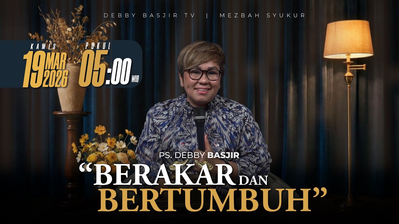 MEZBAH SYUKUR KAMIS 19 MAR 2026 - PK. 05.00 