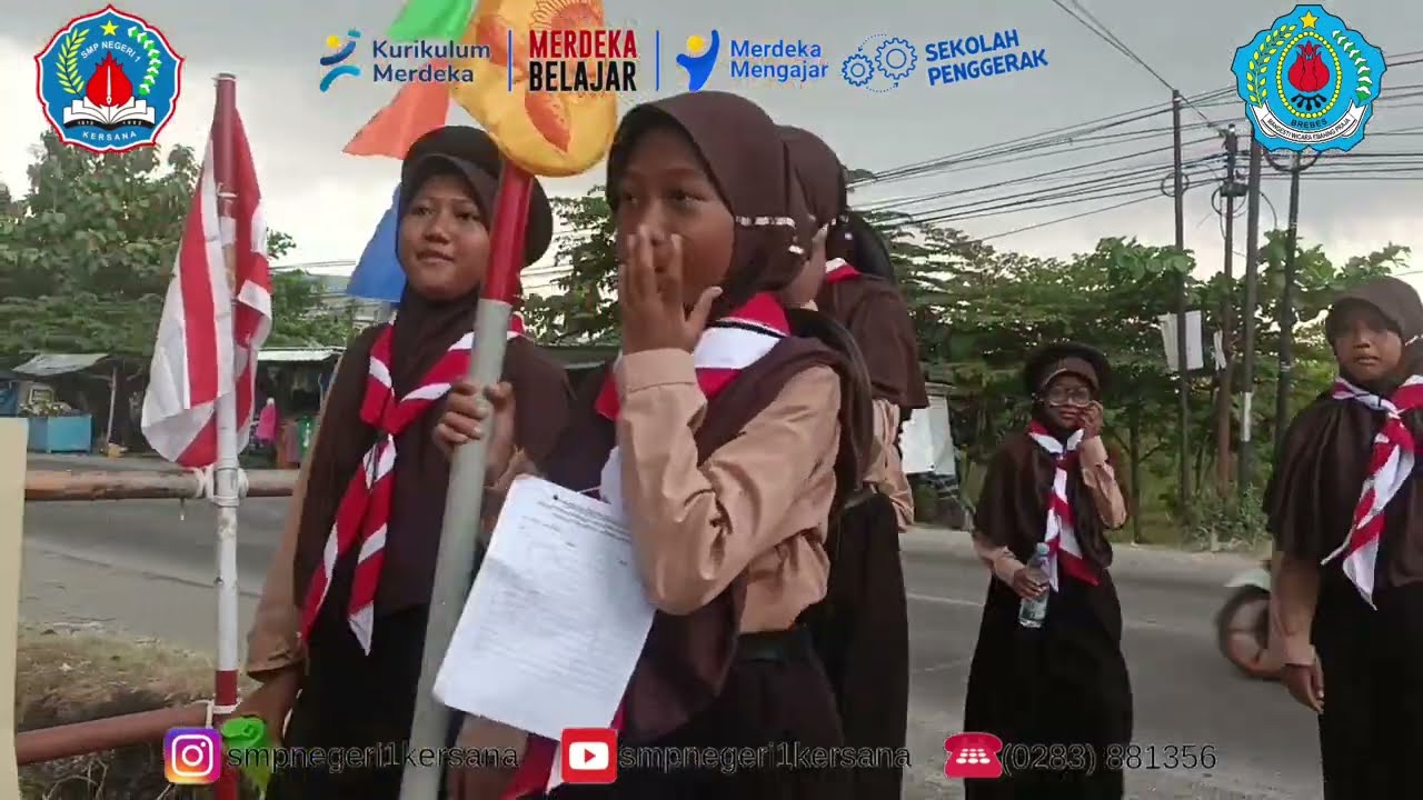 PERJUSA SMPN 1 KERSANA || PRINGGONDANI II 