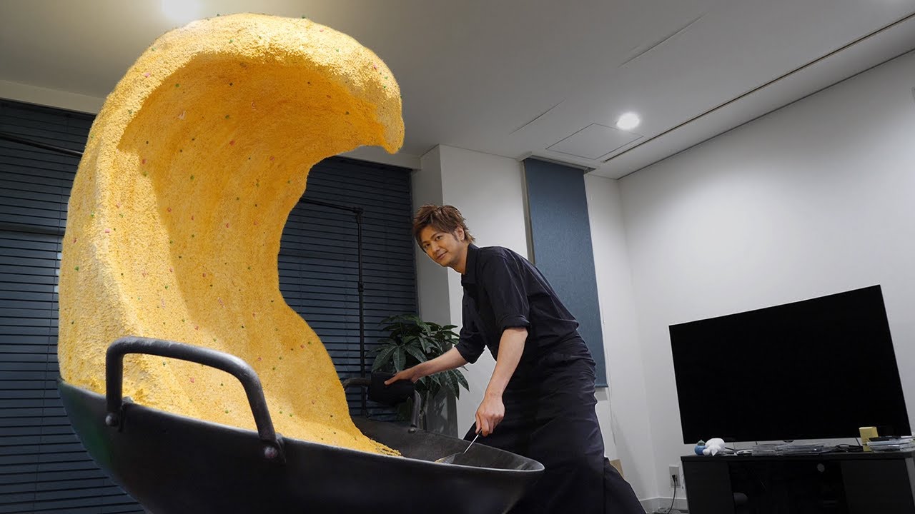 帰宅したら速水もこみちが本気でチャーハン作ってるドッキリwww