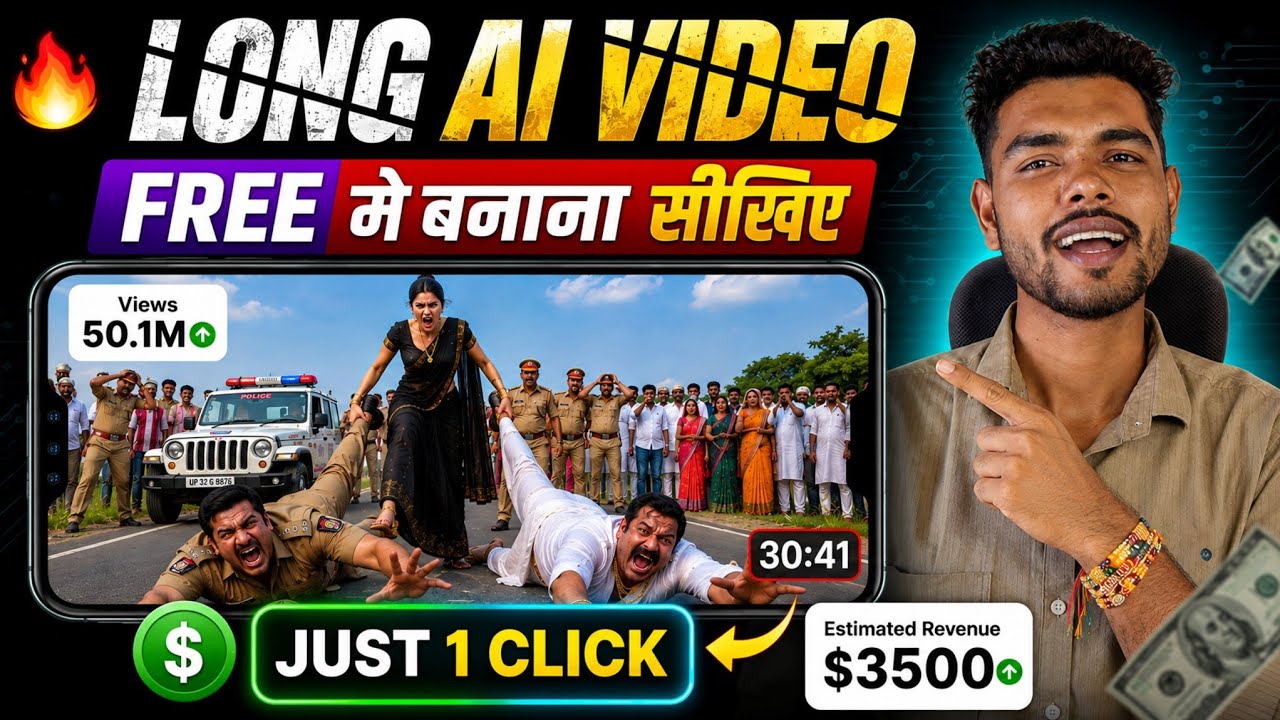 Long AI Video Kaise Banaye (Full Course 2026)✅ Ai video kaise banaye || Ai se video kaise banaye