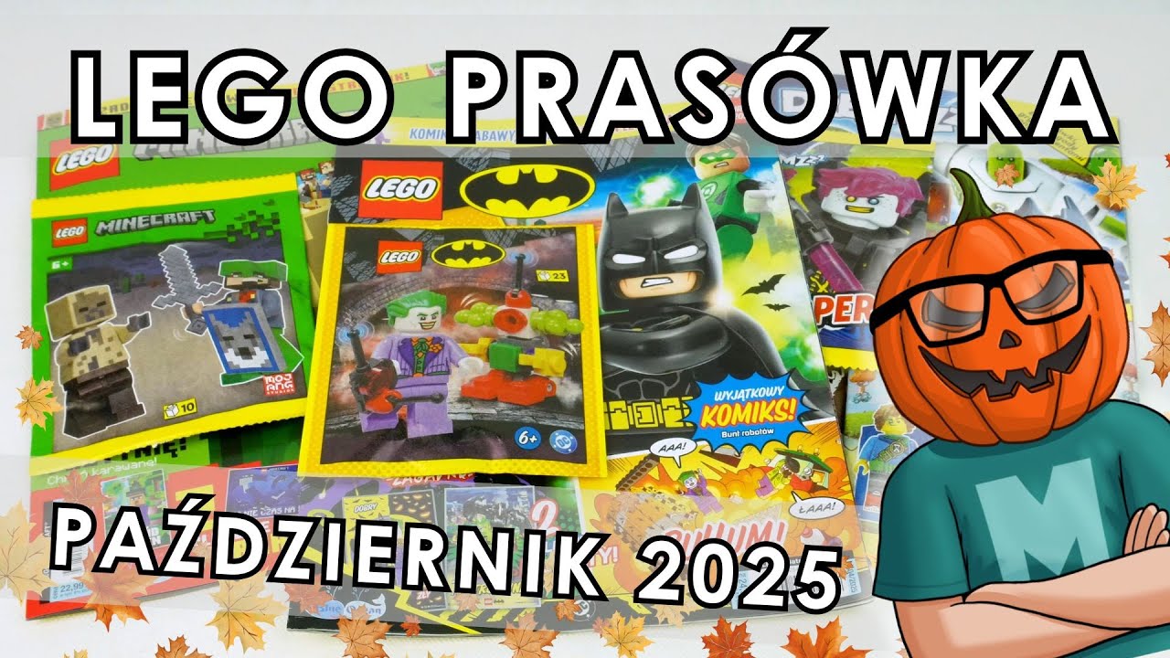 LEGO Pras&oacute;wka PAŹDZIERNIK 2025 🕷️ / VLOG