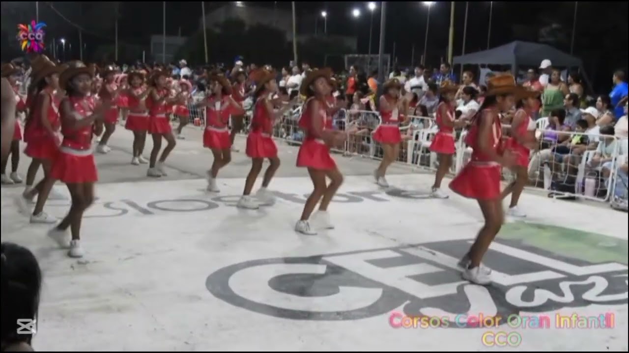 amos tropicales 2025 2° noche corsos color infantil orán