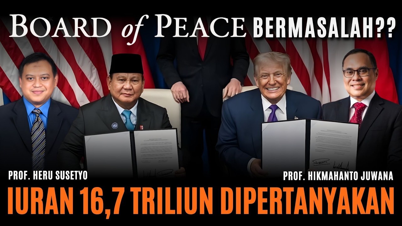 KONTROVERSI BOARD OF PEACE: INDONESIA UNTUNG ATAU TERJEBAK?