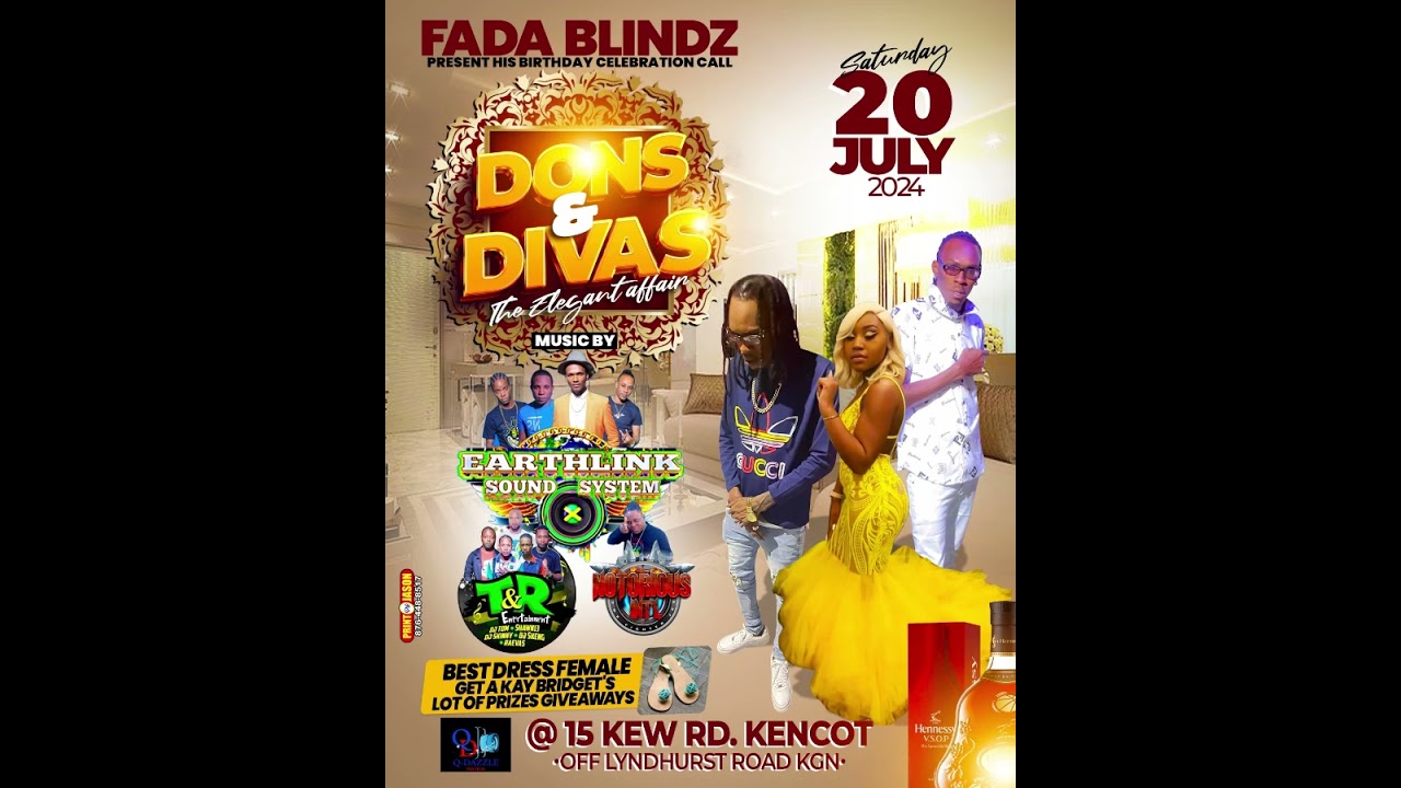 NOTORIOUS INTL - LIL SHABBA ( FADA BLINDS - DONS & DIVAS ) JULY 2024
