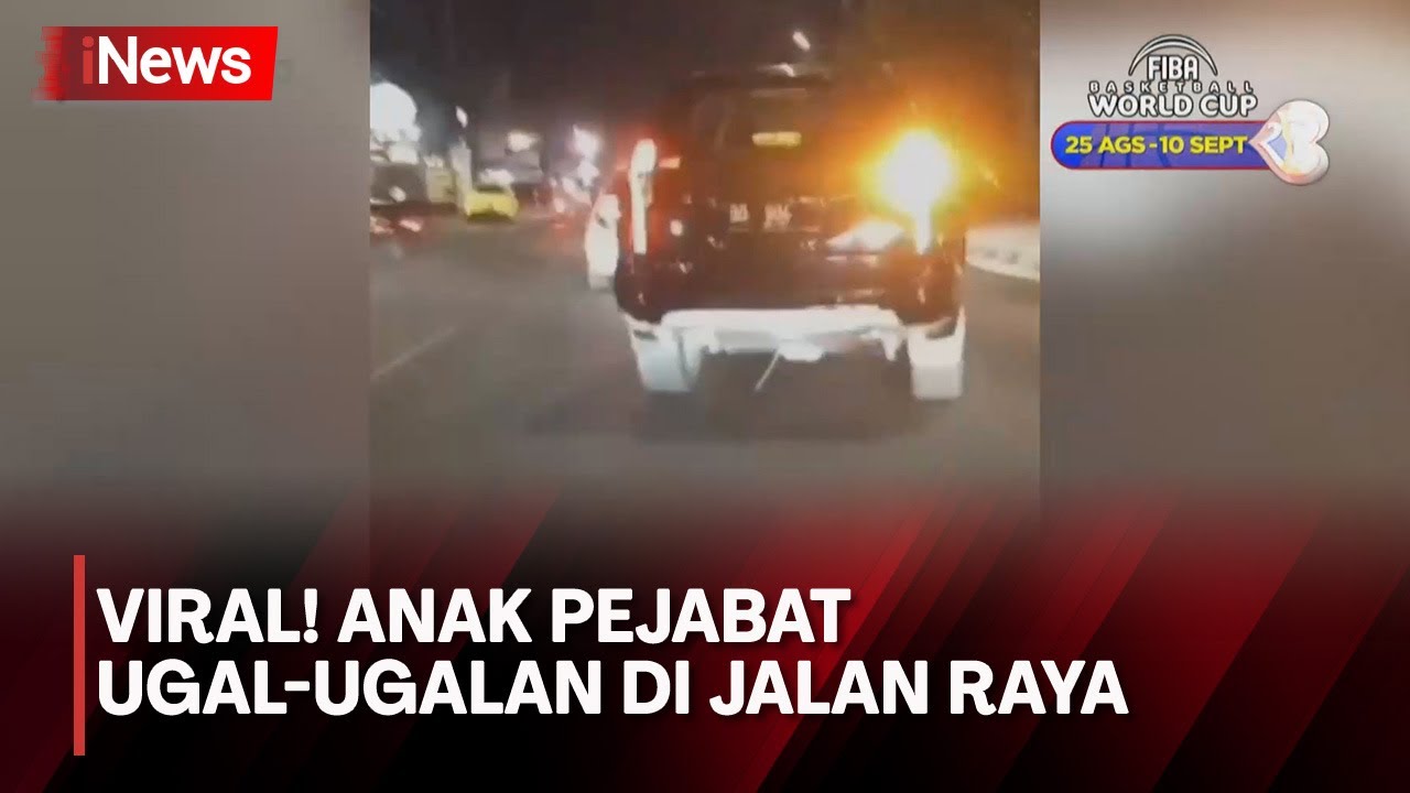 Viral! Anak Pejabat di Makassar, Sulawesi Selatan, Ugal-ugalan di Jalan Raya