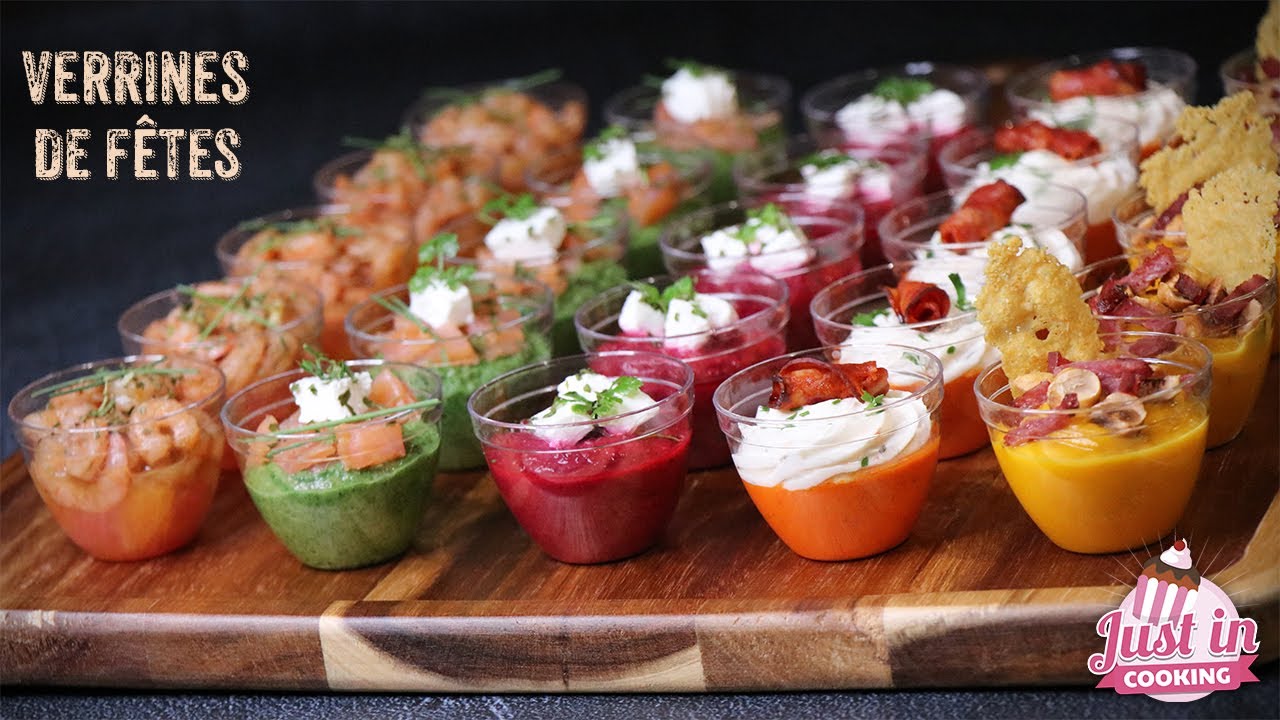 ❅ Recettes de Verrines Apéritives pour les Fêtes ❅