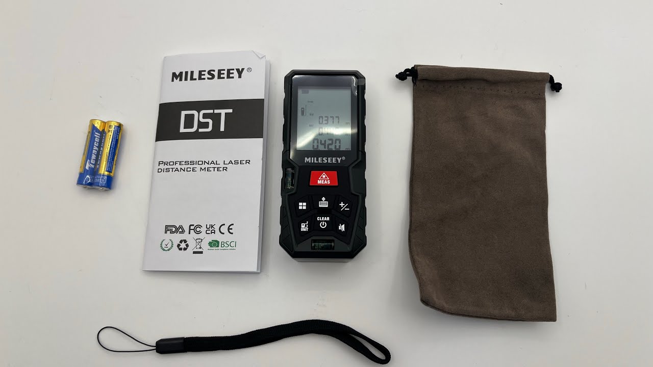 Medidor l&aacute;ser, MiLESEEY Tel&eacute;metro L&aacute;ser 100m