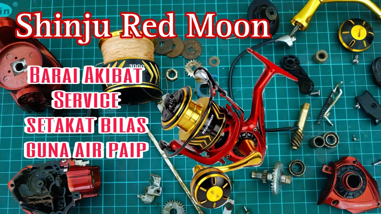 Bongkar Reel Shinju Redmoon