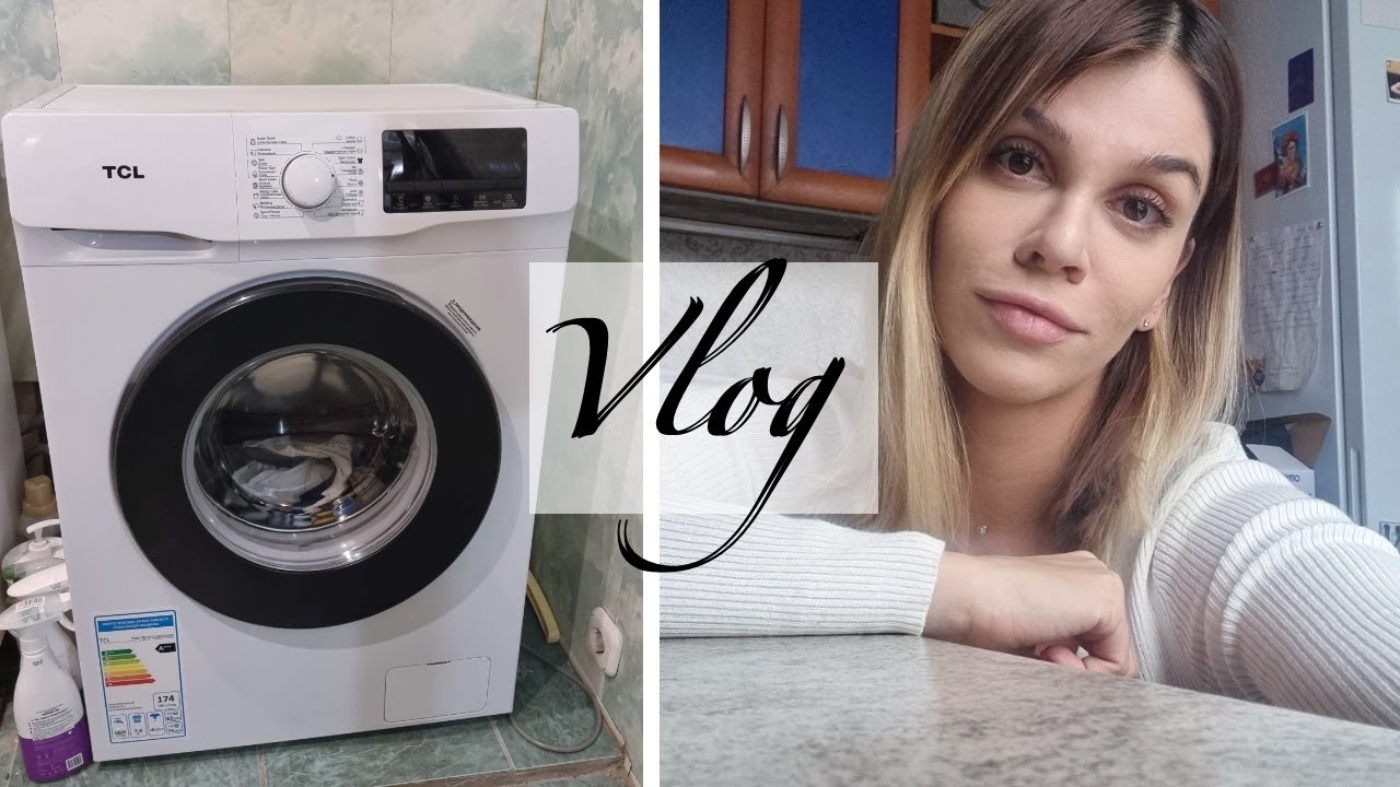 Влог/ Ремонт на кухне и планы/ Моя новая стиральная машина TCL TWF70-G123061A05