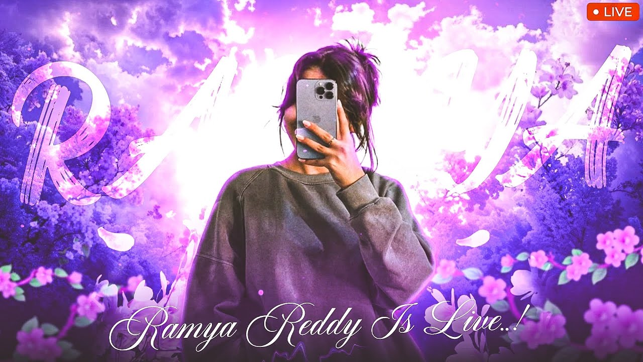 Telugu girl streamer ❤️| Playing with subs 🙈🎀#ramyareddygaming #girllive #freefiremax