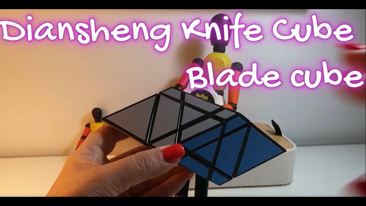 TUTORIAL KNIFE  CUBE DIANSHENG. BLADE CUBE