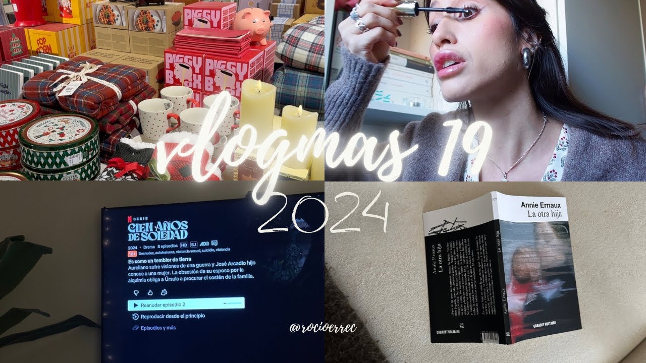 vlogmas #19 2024 | un martes raro, citas que quieres cancelar y una tienda top ​⁠@Rocío RC
