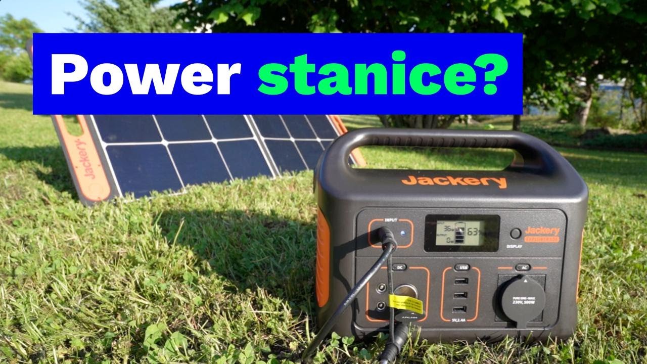 Jackery Explorer 500 | Přenosná nabíjecí stanice? | Electro Dad # 508