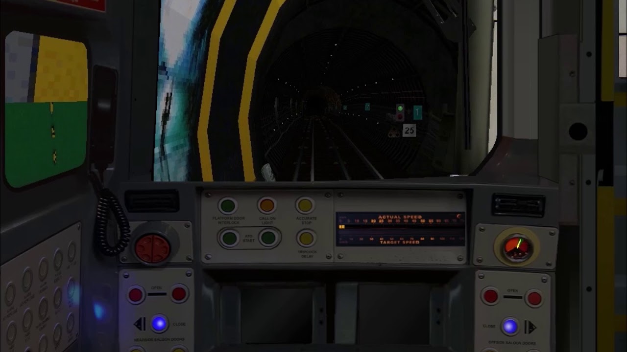 OpenBVE - Jubilee Line Baker Street to Bermondsey (Special Sound Addon for 1996 Stock)