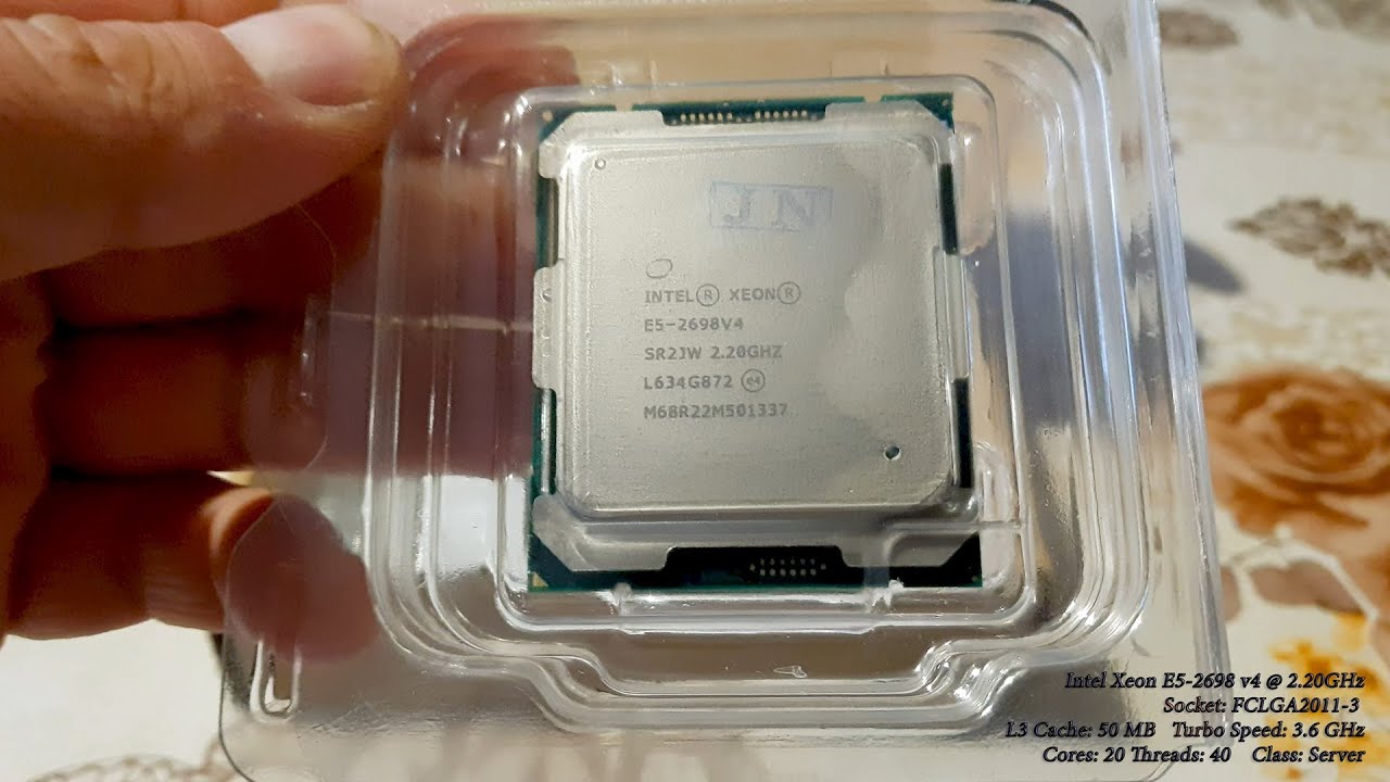 Intel® Xeon® Processor E5-2698 v4 50M Cache, 2.20 GHz