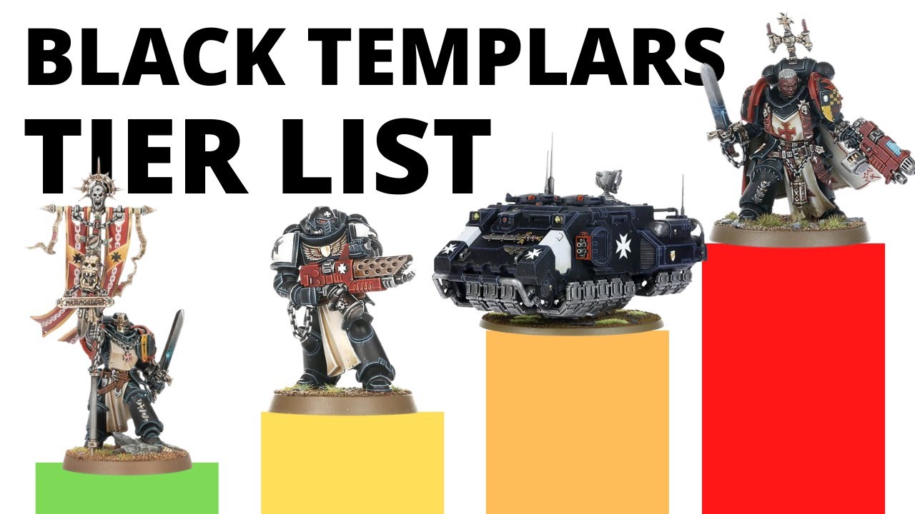 Codex Black Templars Unit Tier List for Warhammer 40K 10th Edition - Strongest and Weakest Units?