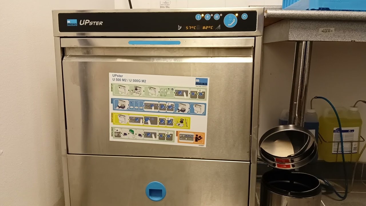 How to test Meiko Upster Dishwashing machine temperature in Five Star..⭐ hotel...🏨 With Disc temp.?
