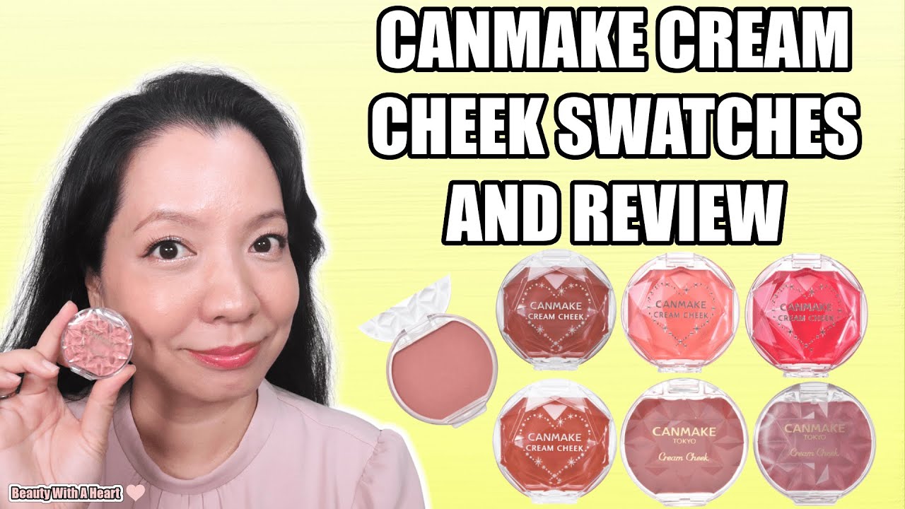 The OG Cream Blush? Canmake Cream Cheeks Swatches & Review (They Were Early!)