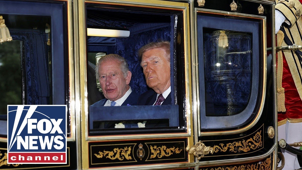Royal family rolls out the red carpet for Trump at Windsor Castle