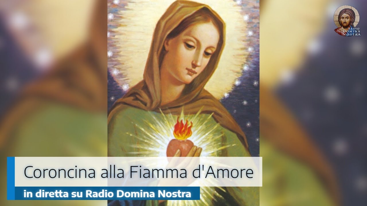 CORONCINA ALLA FIAMMA D'AMORE DEL CUORE IMMACOLATO DI MARIA DAVANTI AL SANTISSIMO SACRAMENTO