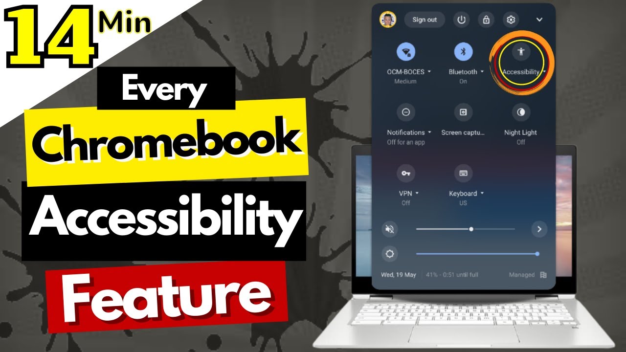 Специальные возможности Chromebook