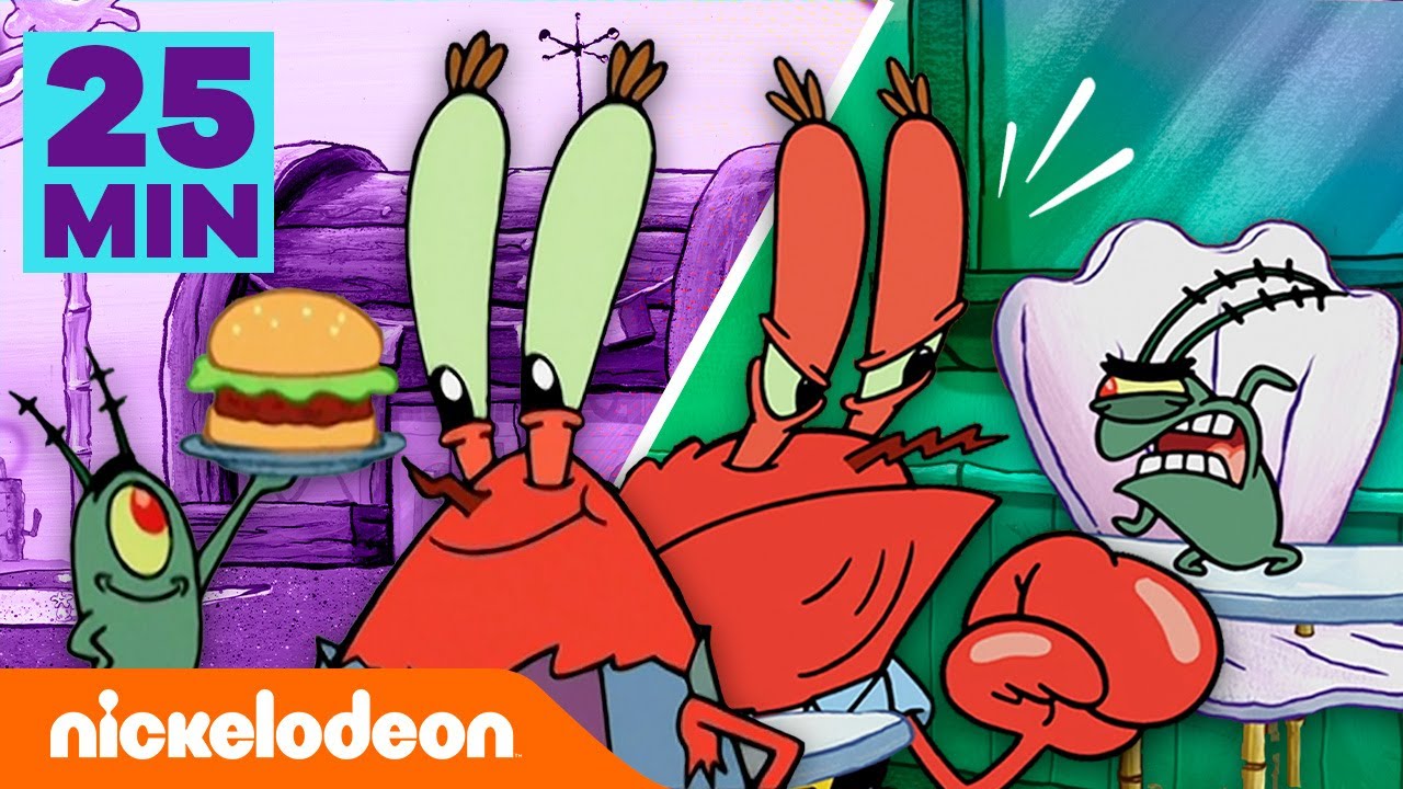 سبونج بوب | مستر سلطع وشمشون: من الصداقة إلى العداوة | Nickelodeon Arabia