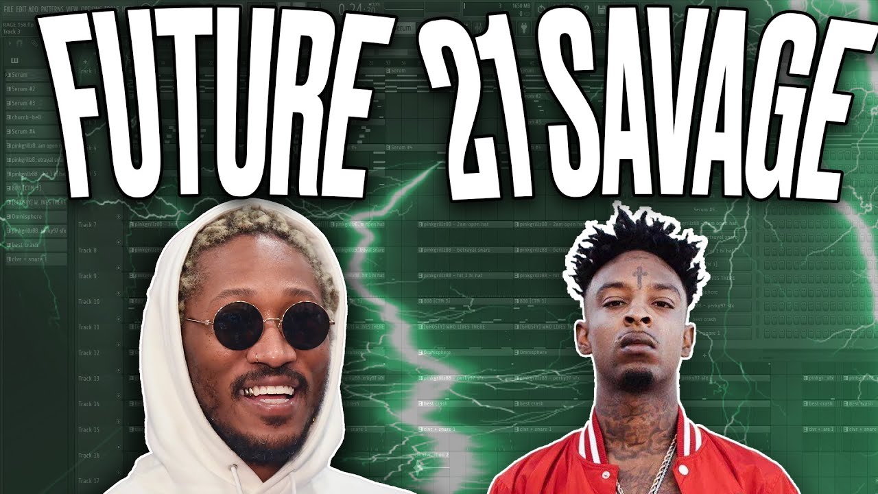 HOW TO MAKE FUTURE x 21 SAVAGE TYPE BEATS (FL STUDIO TUTORIAL)!