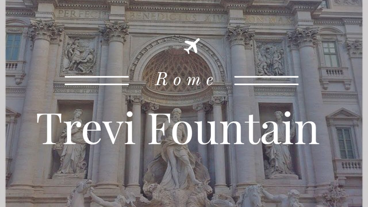 ROME -  HD Trevi Fountain  and Quirinal Palace Walking Tour