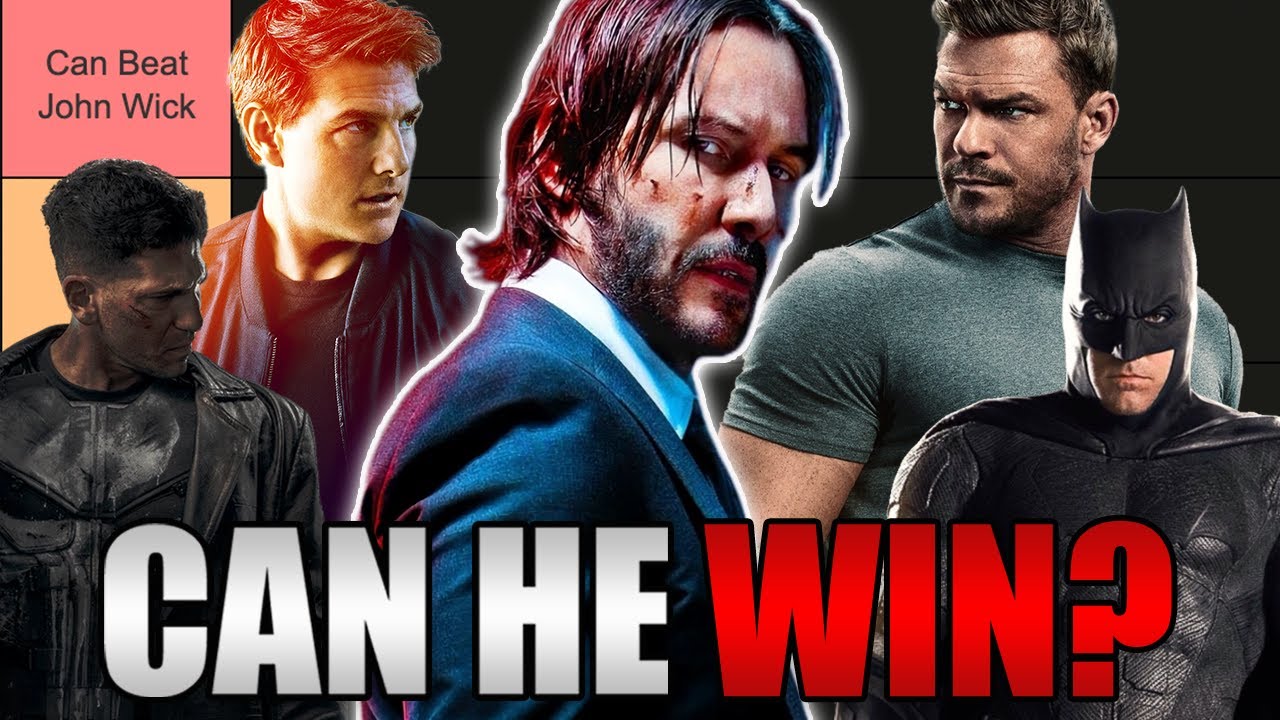 Рейтинг героев боевиков по их шансам победить Джона Уика!