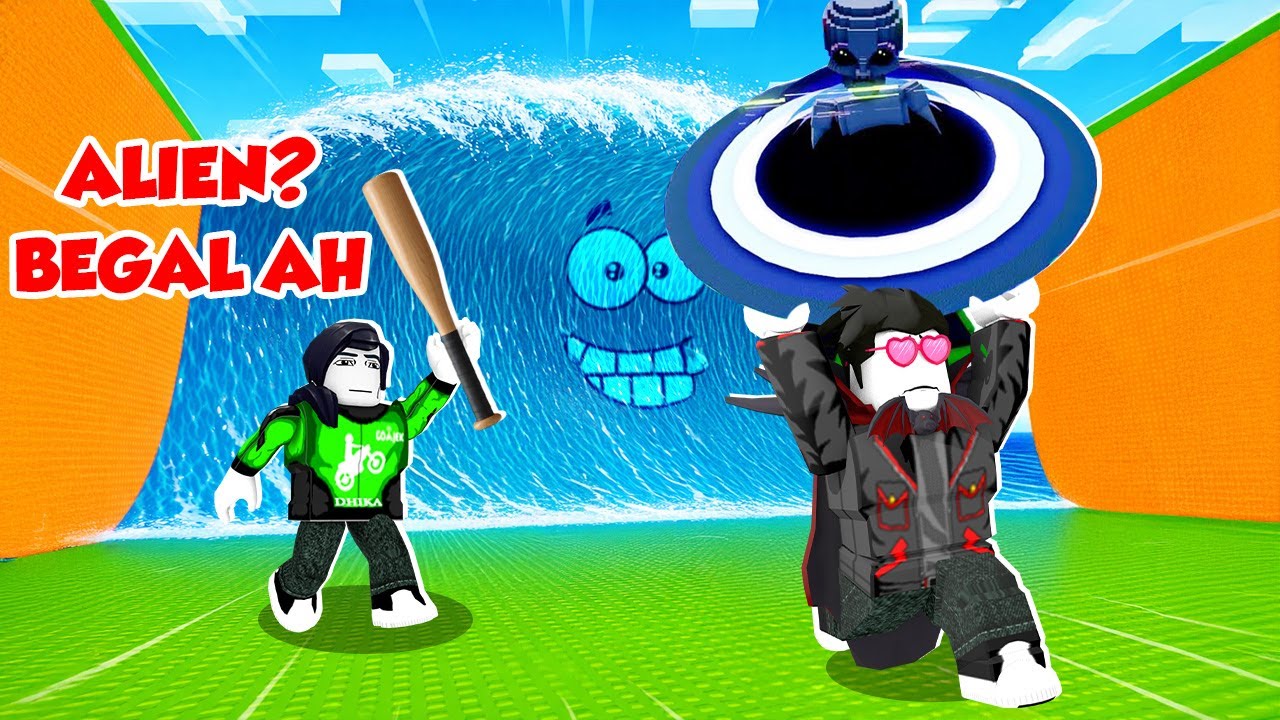 KITA MENCARI BRAINROT UFO TERLANGKA DI ROBLOX TSUNAMI FOR BRAINROT