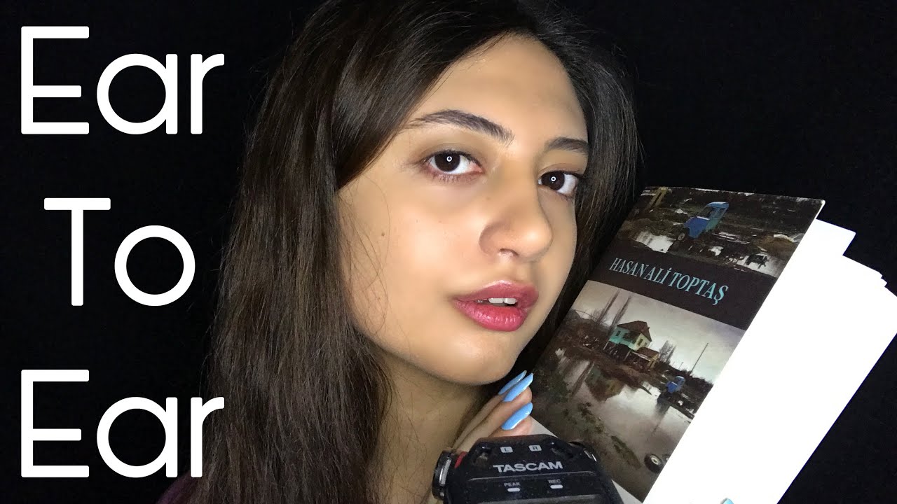 TÜRKÇE ASMR || KULAKTAN KULAĞA YAKIN FISILTI | KİTAPTAN KELİME SEÇME 📖