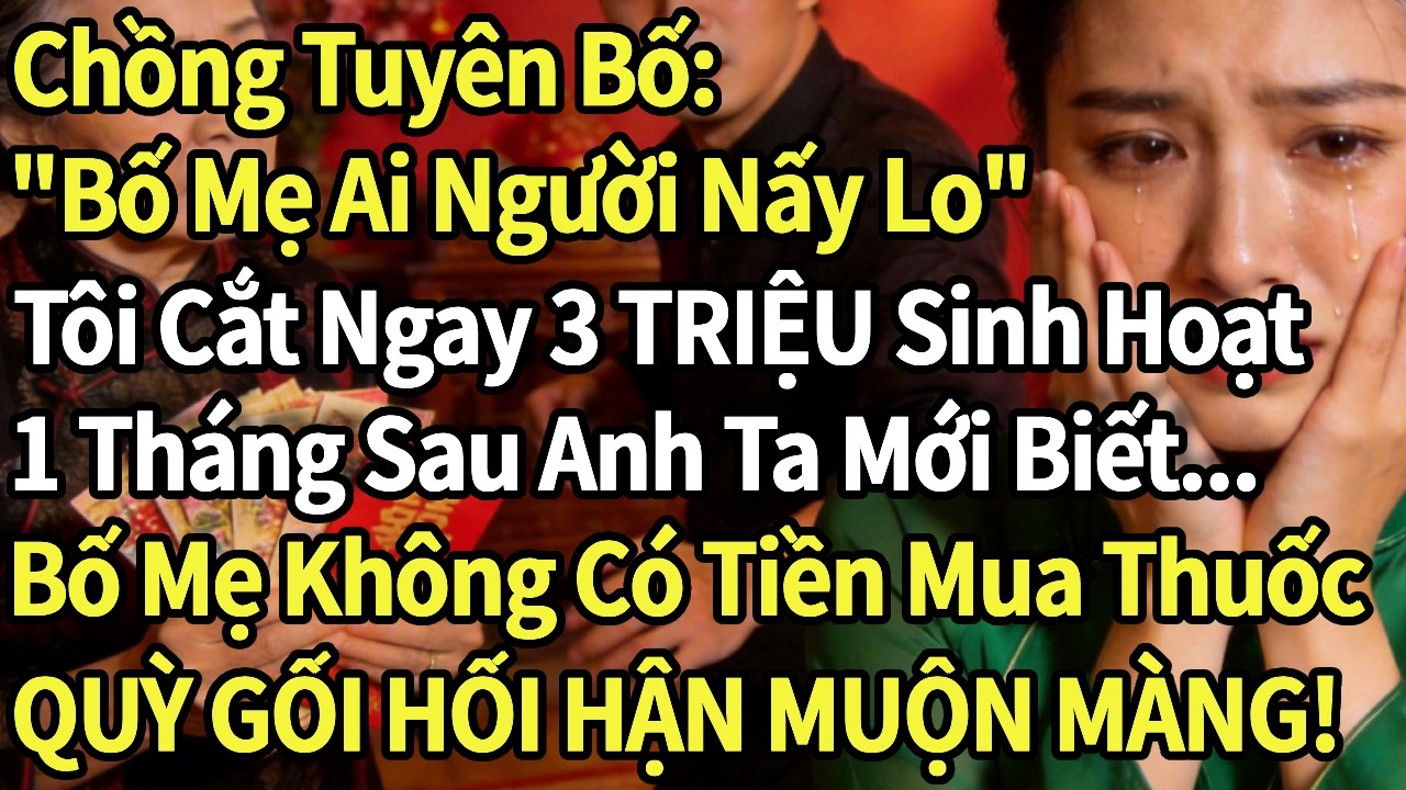Chồng nói: 