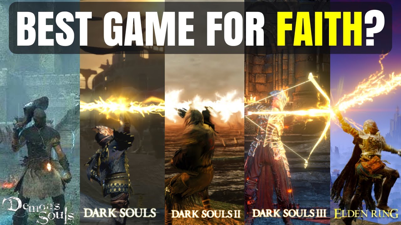 Best Faith Builds In Every Souls Game! #fromsoftware