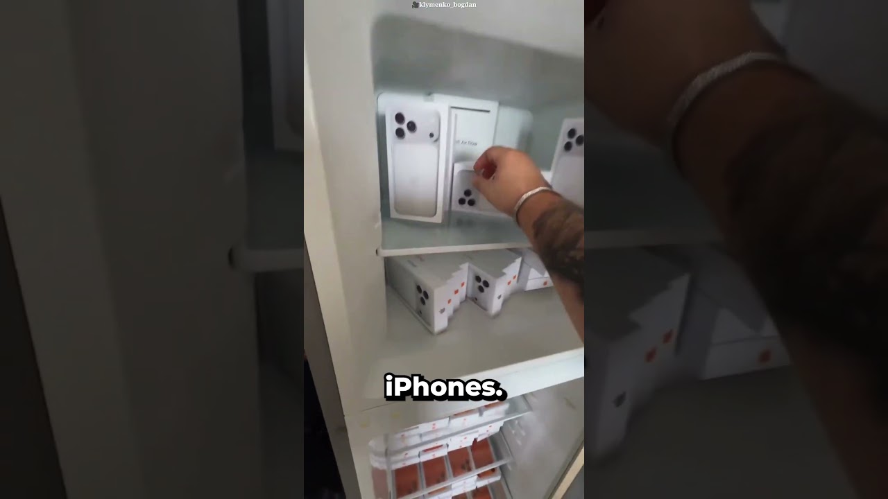 WHY DOES HE KEEP SO MANY IPHONES?