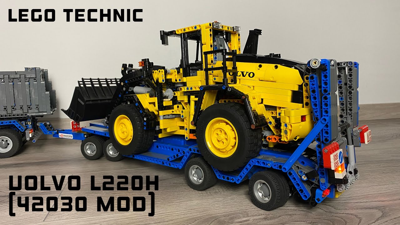 Lego Technic Volvo L220H 42030 mod