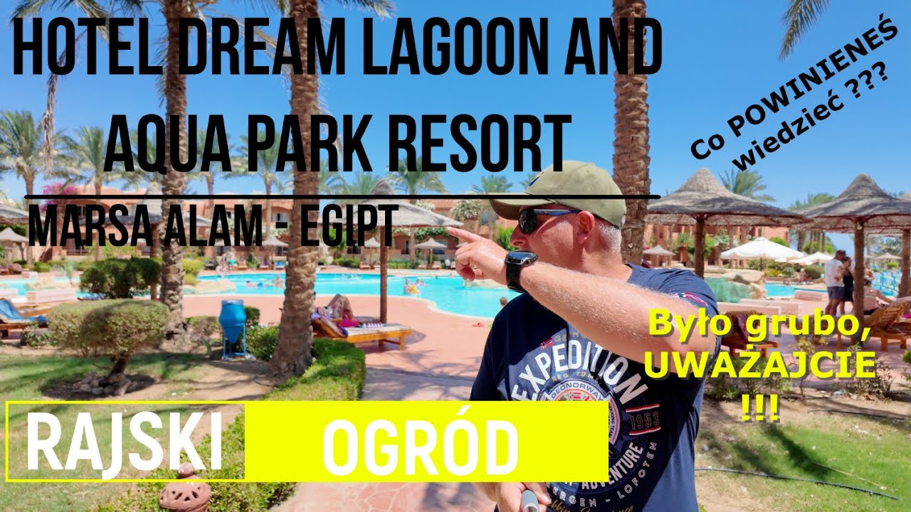 Hotel Dream Lagoon and Aqua Park Resort. Marsa Alam Egipt