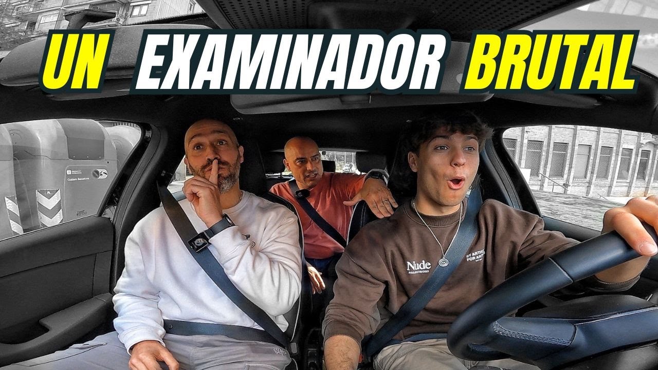⛔️Es IMPOSIBLE APROBAR con un EXAMINADOR ASI🔥Examen real de CONDUCIR🔥