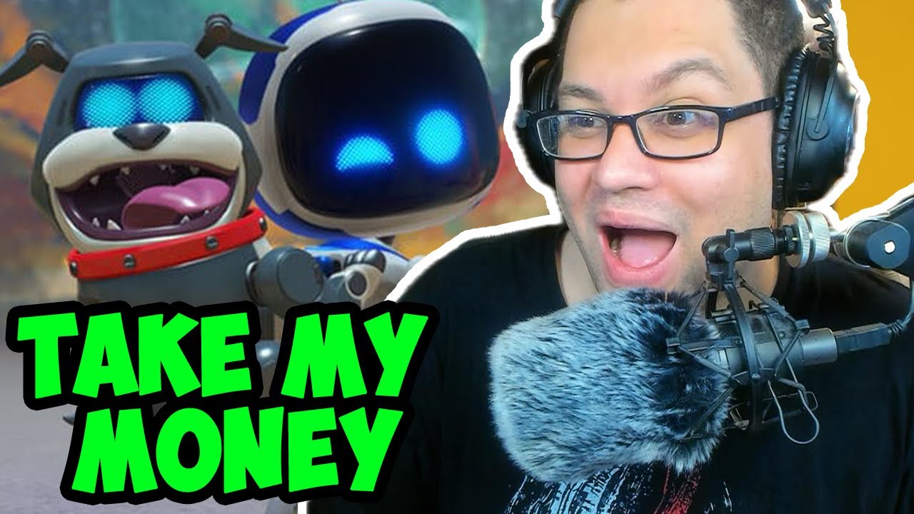 TAKE MY MONEY! Astro Bot Announcement Trailer Reaction