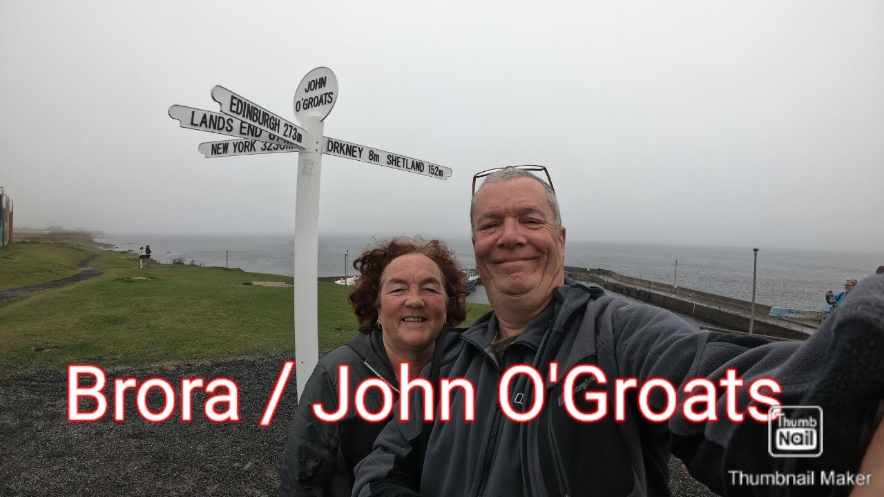 John O'Groats & Brora caravan and motorhome club site NC500