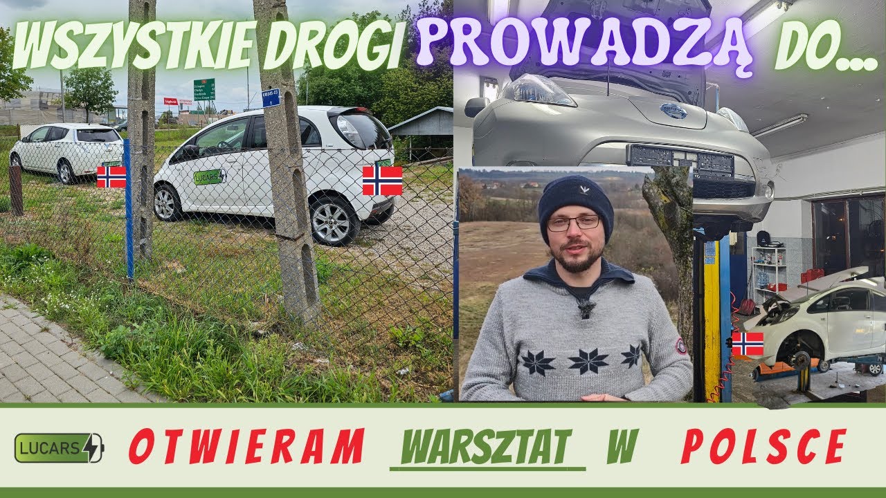 LuCars Samochody Elektryczne i Hybrydowe  - NOWY warsztat i komis w MRĄGOWIE na Mazurach