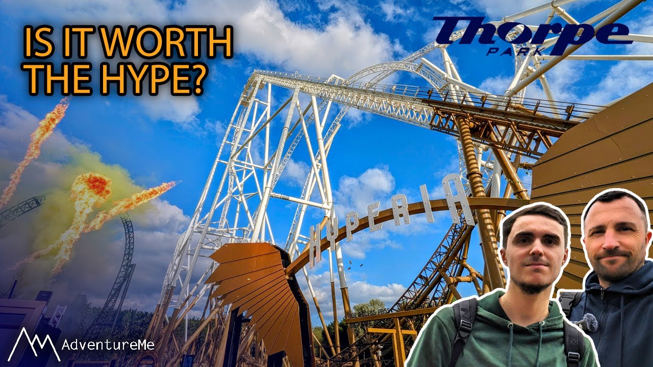 VISITING | Thorpe Park - Hyperia Rollercoaster Opening