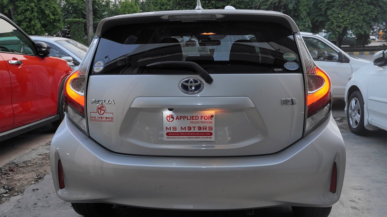 Toyota Aqua Facelifted 2018 Review - Price in Pakistan - Specs & Features